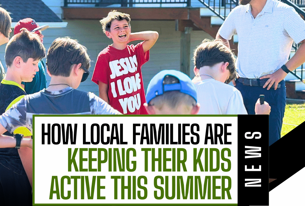 How local families are keeping their kids active this summer.