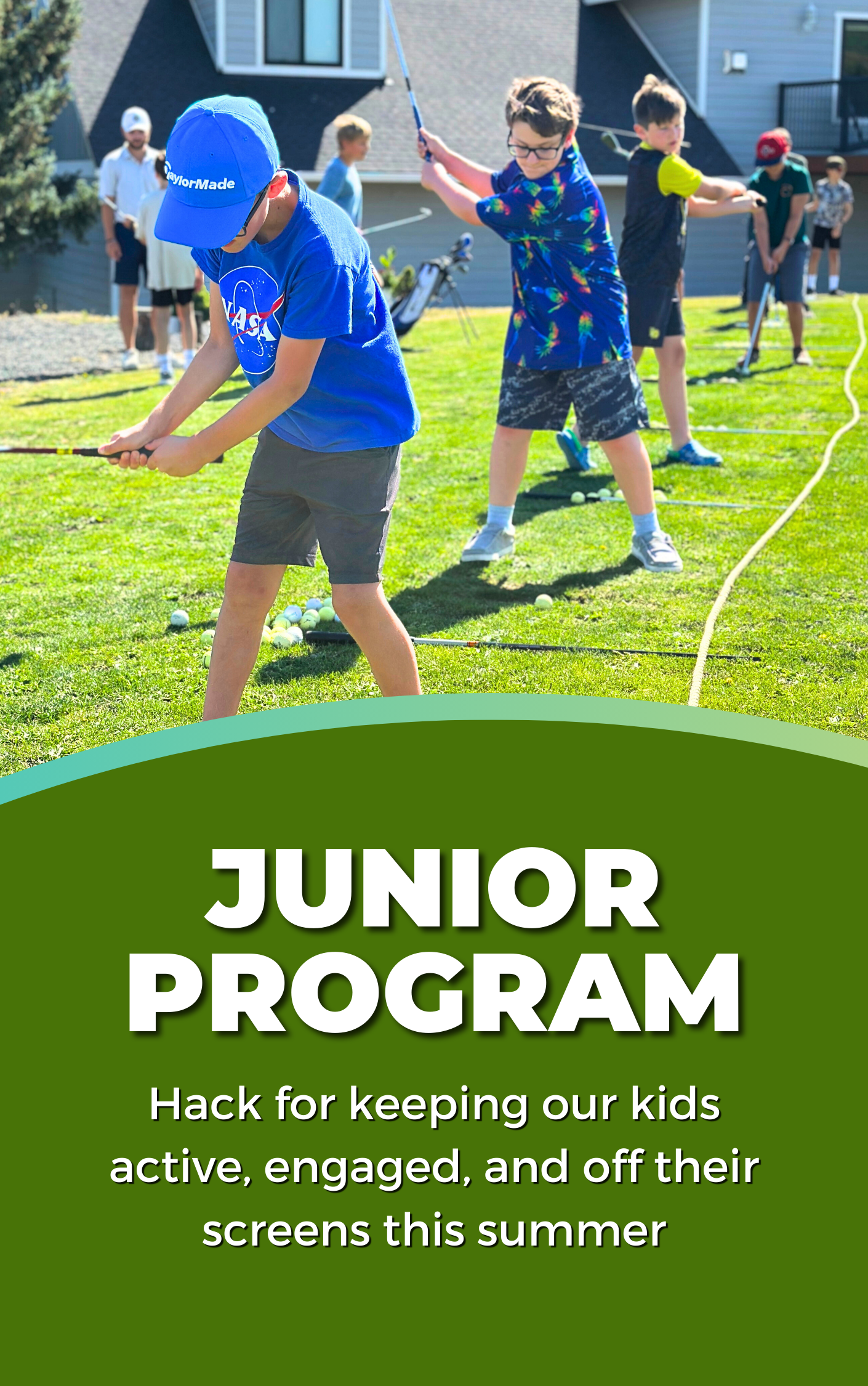 summer junior golf program