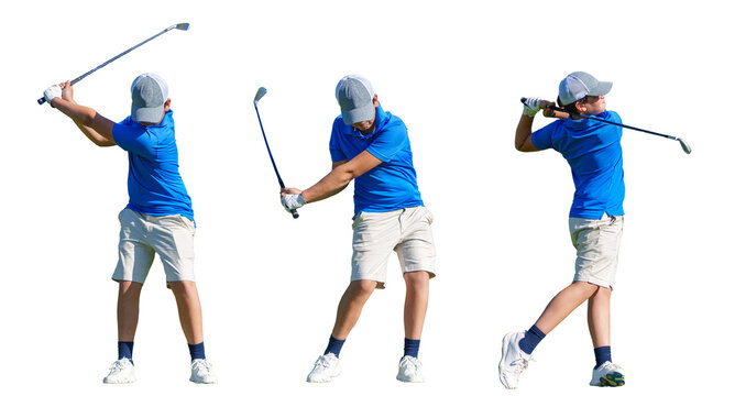 kids improve their hand-eye coordination through playing golf