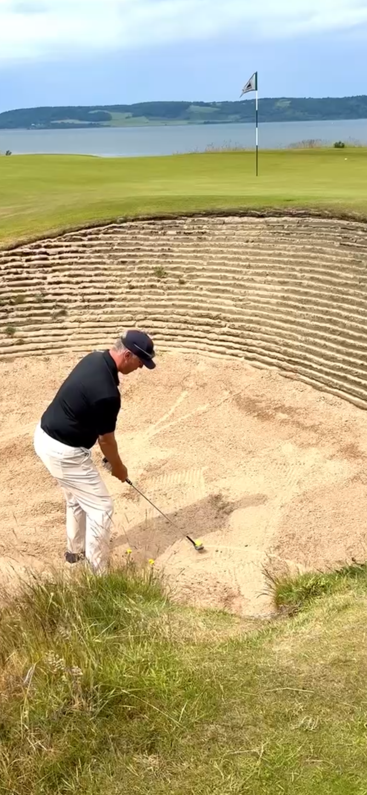 how to practice bunker shots the right way.